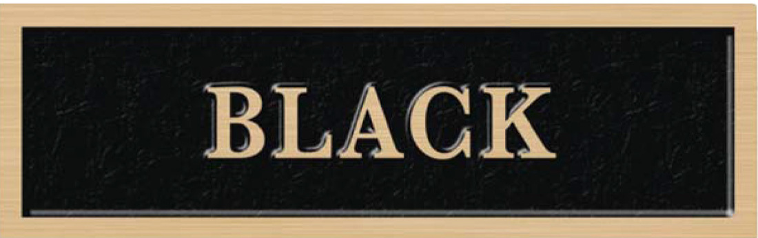 Black Color Bronze