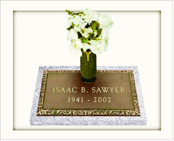 Simplicity 1 Individual Bronze Grave Marker 