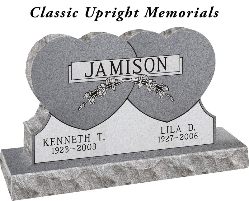 Classic Upright Memorials in Pennsylvania (PA)