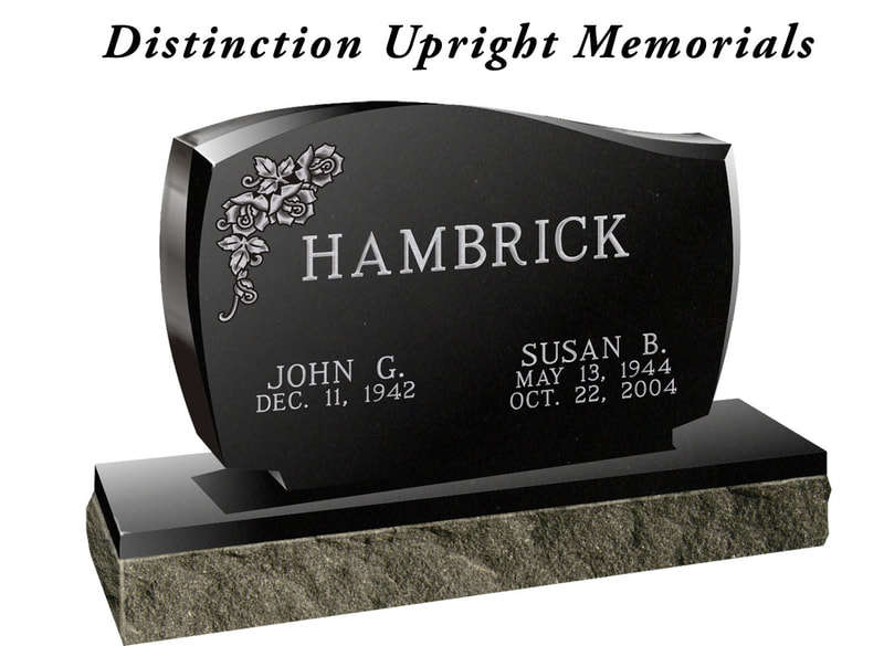 Distinction Upright Memorials in Virginia (WV)