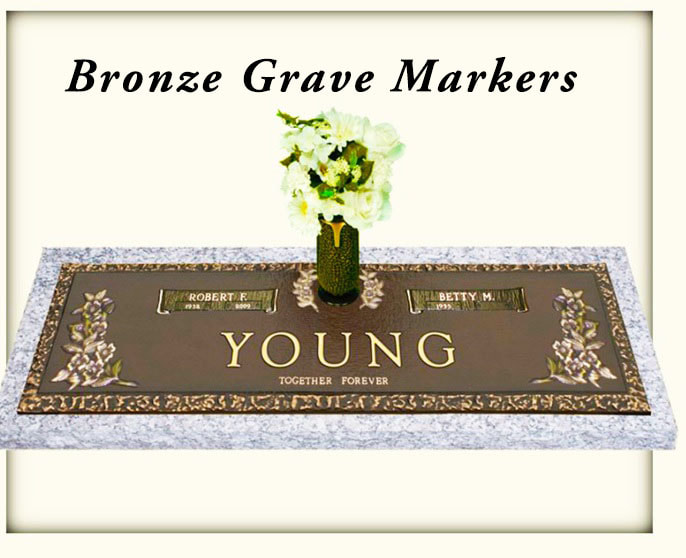 Bronze Grave Markers in Michigan (MI)